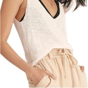 FREE PEOPLE FP Beach Boucle Sweater Tank Size S